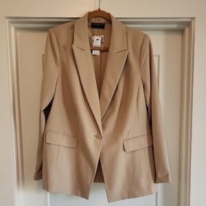 Lane Bryant Beige Women's Blazer 18 Flaw